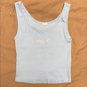 3/25$ garage crop top